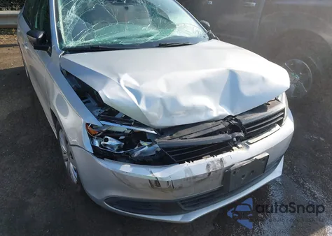 2014 Volkswagen Jetta 2.0L S из США, поврежденный, VIN 3VW2K7AJ0EM232392